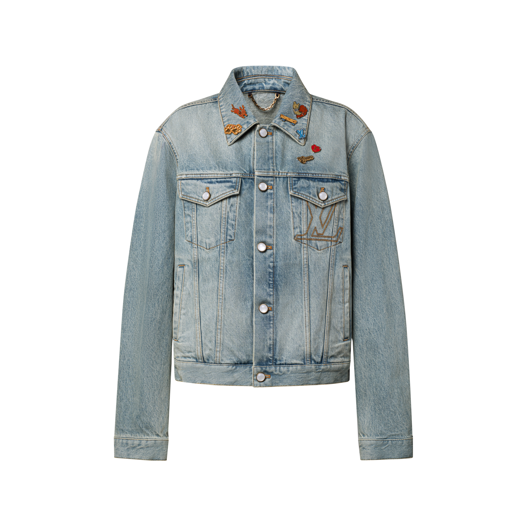 LV パッチ デニムジャケット ｜ルイ・ヴィトン 公式サイト - 1AIOFR